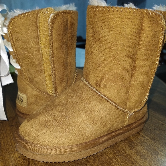 Apres Wrap Guff Girls Boot che Brown - Picture 4 of 7